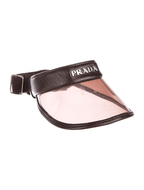 Prada PVC Logo Visor 